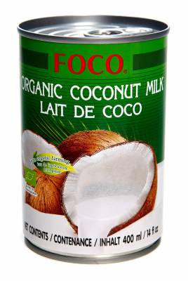 Органическое кокосовое молоко 400мл