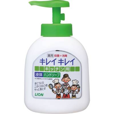 LION Kirei Kirei Пенное антибактериальное мыло для рук, флакон-дозатор, 250мл