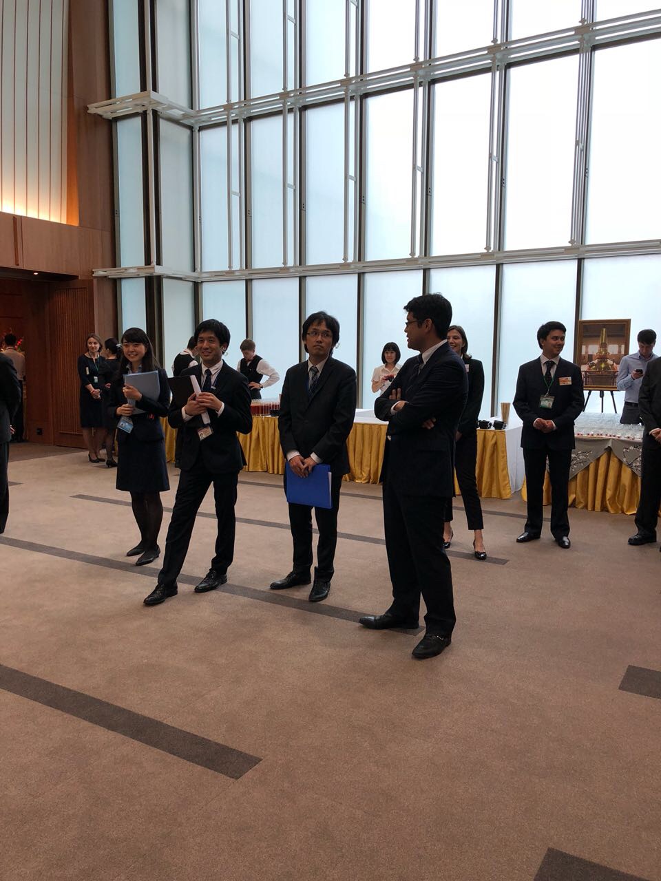 Приём в посольстве Японии