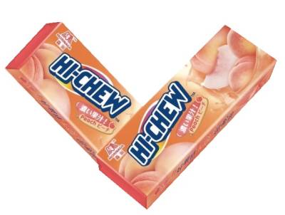 Жевательная конфета Hi-Chew со вкусом Персика, Morinaga, 35 гр