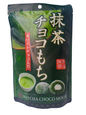 Моти со вкусом Матча, MATCHA CHOCO MOCHI, Okabe, 130 гр