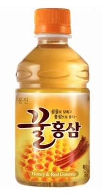 Напиток женьшень красный с мёдом, пл/б, Woongjin, 280 мл