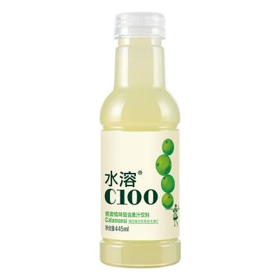 Лимонад негазированный безалкогольный с Каламанси (зеленый мандарин), C100, 450 мл