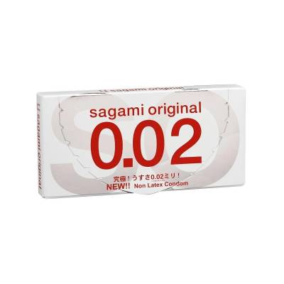 Презервативы "Sagami Original 002" полиуретановые, 2 шт