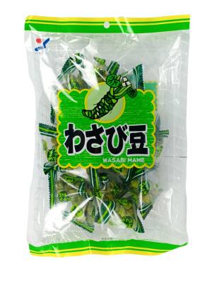 Зеленый горошек Yamaei со вкусом васаби, 100г