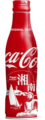 Напиток газированный COCA COLA "FEEL SHONAN", Япония, 250 мл