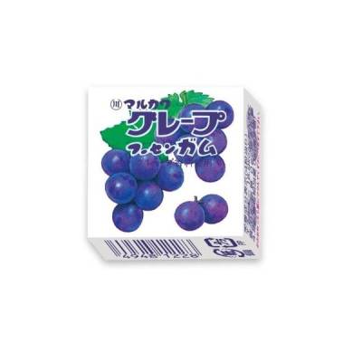 Жевательная резинка MARUKAWA со вкусом Винограда, 4 шарика, 5,4 гр.