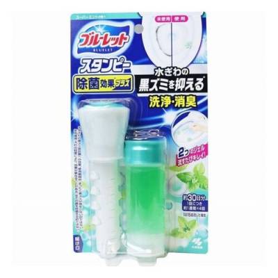 Дезодорирующий очиститель-цветок для туалетов с ароматом мяты, KOBAYASHI, 28 гр