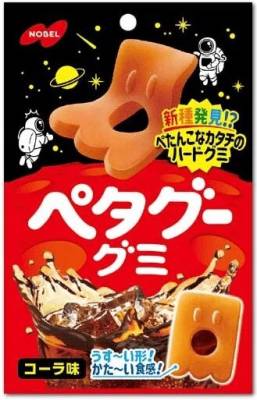 Конфета мягкая жевательная Nobel со вкусом Колы, Petagu Cola, 50 гр