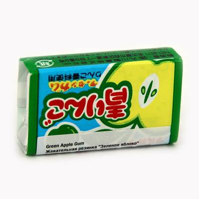 Жевательная резинка MARUKAWA "Зеленое яблоко" 5,5г