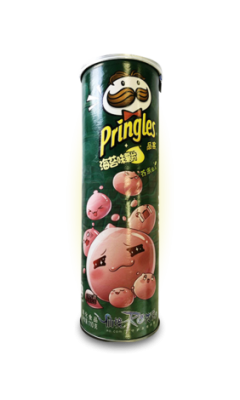 Чипсы «Pringles» со вкусом васаби и нори