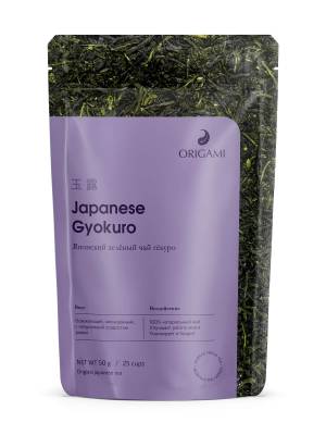 Японский зелёный чай Гёкуро "ORIGAMI TEA", 50 г.