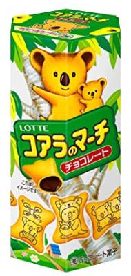 Печенье Лотте "Коала Шоколадное" 48 гр (Япония)