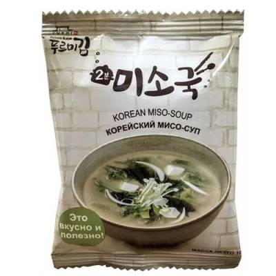 Корейский мисо-суп, пищевой концентрат сухой, 10г