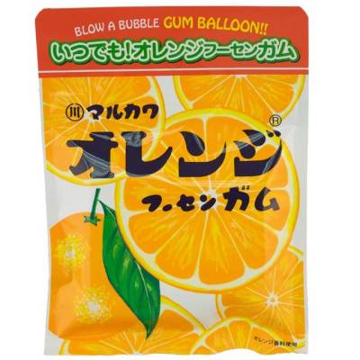 Резинка жевательная Marukawa "Апельсин", 47 гр