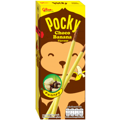 Хлебные палочки POCKY Банановый пудинг, 35 гр