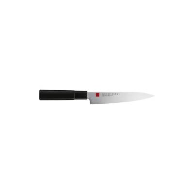 Нож кухонный универсальный, 150 мм, нержав.сталь, рук.чёрное  дерево, KASUMI Tora