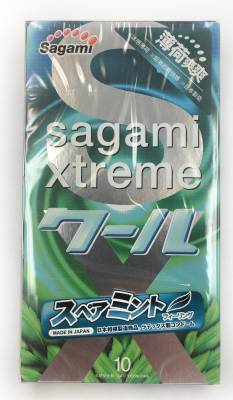 Презервативы Sagami Xtreme Mint 10