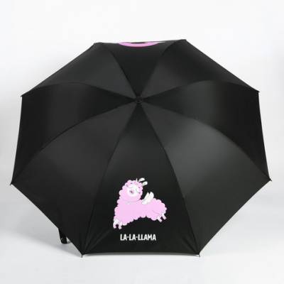 Зонт механический "La-La-LLama"