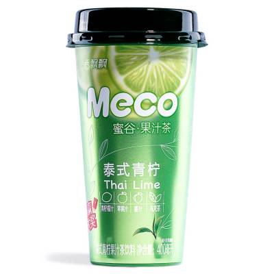 Фруктовый чай со вкусом Лимона и Лайма, MECO, 400 мл