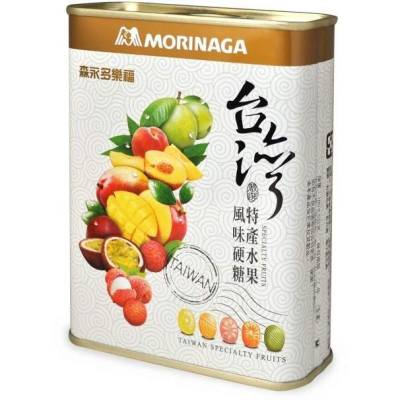 Карамель леденцовая "Тайваньские фрукты", Morinaga, ж/б, 180 гр