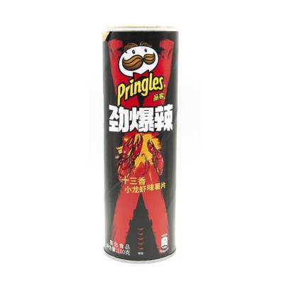 Чипсы Pringles со вкусом рака под острым сычуаньским соусом, 110гр