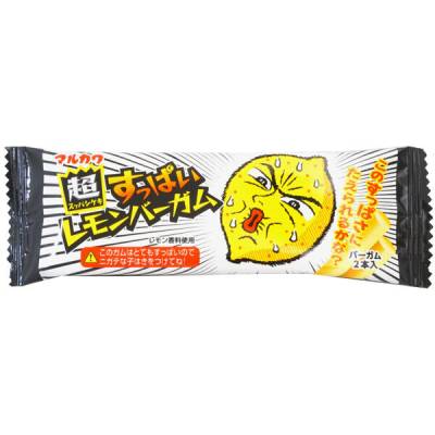 Резинка жевательная "Кислый лимон" 2 шт, Marukawa, 11,8 гр