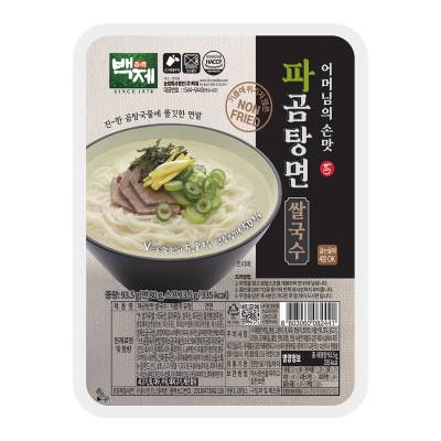 Рисовая лапша быстрого приготовления со вкусом супа Комтан, BAEKJE, 92 гр