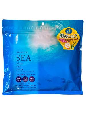 Маски для лица с морскими водорослями, Sea Algae Face Mask, SPC, 30шт