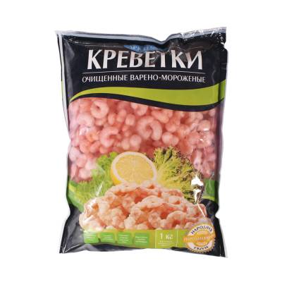 Креветки очищенные 1кг
