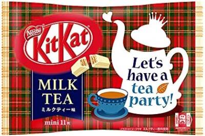 Шоколад Kit Kat со вкусом молочного чая, 90 гр