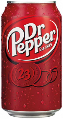 Напиток безалкогольный газированный Dr. Pepper, ж/б, 0.355