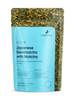 Японский зеленый чай Генмайча, 50гр.