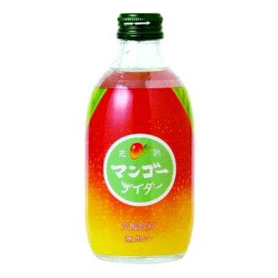 Напиток газированный СИДР со вкусом Манго, ст/бут, Tomomasu, 300 мл