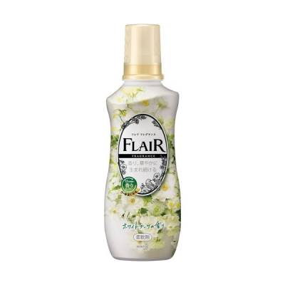 Кондиционер для белья с антибакт. эффектом с ароматом белых цветов, "Flair Fragrance", KAO, 520 мл.