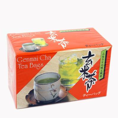 Зеленый чай с обжаренным рисом Такэнака-эн Гэнмайтя в пакетиках (20 пакетиков)